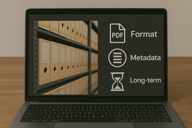 Archive Management: Best Practices for Long-term Storage